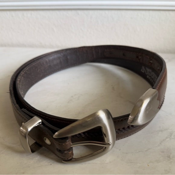 NOCONA Leather Belt - Picture 1 of 5